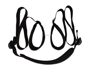 SacKnove - Productos Eróticos y Sexuales al por Mayor, Cinturón de Cuero con Diseño de Diamantes y Piernas Abiertas, Conjunto de Bondage <span class=keywords><strong>para</strong></span> Cama Sexual BDSM <span class=keywords><strong>para</strong></span> Mujeres y Hombres - Product Image 4
