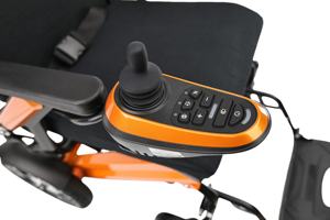 Easy Portable Power Motored Ligero Plegable Portátil Viaje Barato Walker Silla de ruedas eléctrica para adultos - Product Image 2