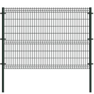 سياج منحني ثلاثي الأبعاد مخصص سهل التجميع، شبكة سلكية ملحومة ومنحنية ثلاثية الأبعاد مطلية بالـ PVC لسياج الحدائق - Product Image 5