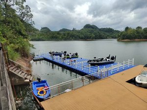 Cubo Modular Flotante de HDPE de Alta Densidad, Resistente a los Rayos UV y al Desgaste, para Yate, Marina, Plataforma de Pesca, Acuicultura, Parque Acuático - Product Image 6