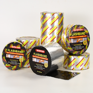 Chine usine vente chaude Auto-adhésif <span class=keywords><strong>bitume</strong></span>/asphalte feuille d'aluminium <span class=keywords><strong>bande</strong></span> flash toiture étanche <span class=keywords><strong>bitume</strong></span> ruban d'étanchéité - Product Image 1