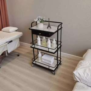 Mobile Beauty Instrument <b>Trolley</b> With Drawers Storage Rack For Beauty Salon - Product Image 6