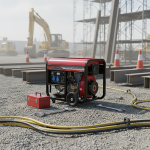 गैसोलीन जनरेटर तकनीकी शक्ति 2.5kw 3000 आरपीएम यूरोप 5 प्रमाणन एकल/तीन चरण 50/60hz इंजन मूक खुला प्रकार - Product Image 6