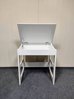 Table d'étude en bois de style simple pour enfants avec espace de rangement