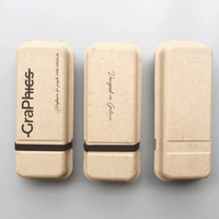 Boîte en pulpe personnalisée écologique de 2 mm en fibre moulée à sec haute densité 2026 pour l'emballage promotionnel des supermarchés et des expositions