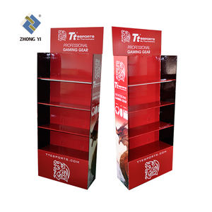 Personalizado plegable impermeable Cartón plegable pantalla soporte juguete estante de exhibición con cero montar - Product Image 2