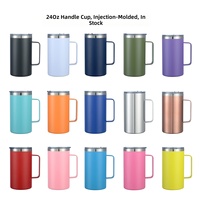 Thermos isotherme en acier inoxydable 304 de 24 oz (500 ml) avec isolation thermique de 6 heures pour les voyages en voiture