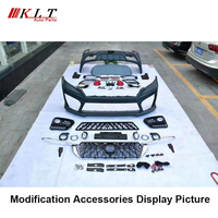 KLT Kit de carrosserie de conversion large de lifting de voiture de haute qualité pour Land Cruiser Prado 2018 mise à niveau vers le modèle Land Cruiser Prado E