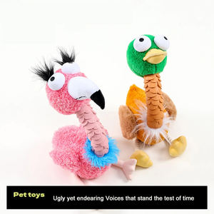 Juguetes para Perros con Forma de Pájaro <span class=keywords><strong>Loco</strong></span> y Feo, Diseño de Papel Sonoro Anti-Mordidas, Ecológicos, de Peluche, de 60 cm de Largo, Venta al por Mayor de Fábrica - Product Image 2