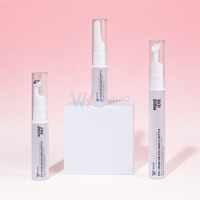 Flacon pompe airless 5ml 10ml 12ml 15ml pour crème contour des yeux, sérum anti-rides raffermissant, gel contour des yeux, cosmétiques de voyage