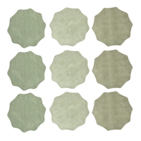 35mm * 500 pièces PSA Mini disques de papier de verre fleur détaillant le disque de ponçage de papier abrasif pour la finition de polissage de détail de Surface