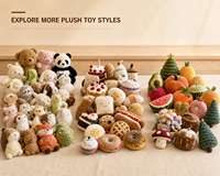 Fournisseur en gros : Jouets en peluche Crane Machine, en peluche ultra douce effet cristal, format compact pour le voyage, 23 cm, pour les prix de foire et d'église