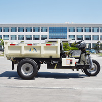 1T 1.5T 2T 3T Mini-Muldenkipper für den Bergbau, kleiner Muldenkipper, Elektro-Dreirad-Minidumper, elektrischer Mini-Muldenkipper zum Verkauf