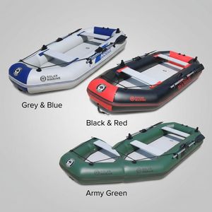 Set Professionale di Kayak Gonfiabile per Pesca, Gommone Resistente da 1,75m con Motore Elettrico da 18LB e Supporto, MOQ 1 Set - Product Image 4