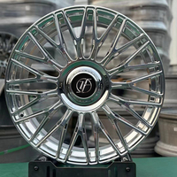Jantes forgées sur mesure 21 22 23 pouces compatibles avec Benz GLS X167 5x112, concaves profondes, finition argent poli, certifiées TUV JWL