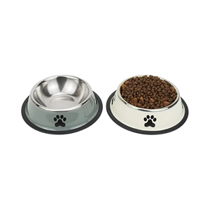 Tazones para Perros de Acero Inoxidable, Impresión a Color Ecológica, Varios Tamaños, Comedero para Mascotas - Product Image 1