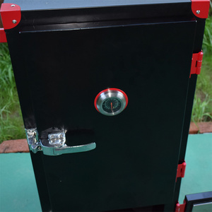 BBQ vertical au gaz au charbon de bois électrique personnalisé OEM Offset Lang Meilleur four de fumage Grill Pit - Product Image 5