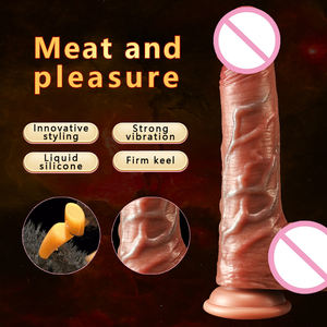 Mainan Seks Dewasa Dildo Besar Produk Seks <span class=keywords><strong>Penis</strong></span> Silikon Realistis Lembut Mainan <span class=keywords><strong>Penis</strong></span> Silikon untuk Wanita Pasangan Mainan Wanita - Product Image 2
