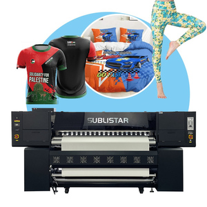 SUBLISTAR 1.8m Textile <strong>Digital</strong> <strong>Sublimation</strong> <strong>Printing</strong> Machine Wide Format <strong>Sublimation</strong> Inkjet Printer <strong>Fabric</strong> <strong>Printing</strong> - Product Image 2