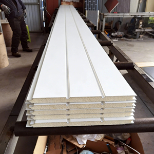 Tablero de espuma <span class=keywords><strong>Aislamiento</strong></span> de PU Paneles de pared a prueba de sonido Techo Cámara fría Hoja de mármol Uv Panel sándwich de buen <span class=keywords><strong>aislamiento</strong></span> - Product Image 3