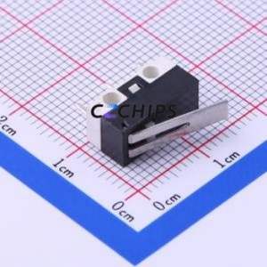 DM1-02P-30-3 Limit Switch Through hole Component (THT) Switch Single Pole Double Throw Press Piece, Straight Type 12.8mm 5.8mm - Product Image 2