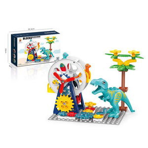 Dinsaur Đồ Chơi Mô Hình Khối Xếp Hình Theo Dõi 45 Miếng Khối Xếp Hình Đồ Chơi Khối Xếp Hình Lớn Sáng Tạo Cho Trẻ Em - Product Image 6