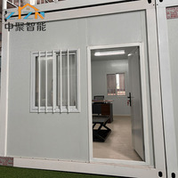 Maison conteneur préfabriquée de 20 pieds, fabriquée par un fabricant OEM, pour jardin, bureau, isolée