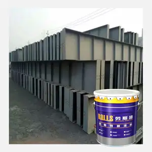 Garanzia di qualità rivestimento multifunzionale con struttura in acciaio rosso alchidico per la protezione dei metalli