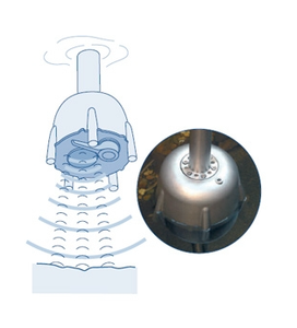 Sonde de niveau et de hauteur de boue Hach Sonatax SC avec matériau POM, boîtier IP68, précision de 0,1 m - Product Image 3