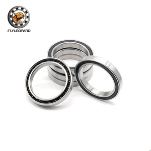 Rodamiento de Bolas de Cerámica Flyleopard 40x52x7mm 6808 Híbrido de Acero con Sello de Goma Negra RS - Product Image 1