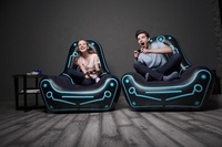 Bestway — chaise de jeu gonflable avec cadre principal, design moderne, pour salon, 75077