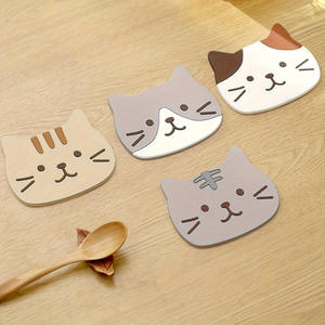 Couvre-tasses en silicone pour chats, couvercles en caoutchouc de silicone de qualité alimentaire, anti-poussière, hermétiques, personnalisables OEM - Product Image 5