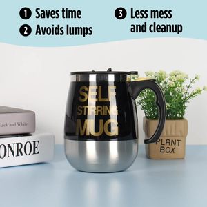 แก้วกาแฟแบบพกพา สแตนเลส ชงอัตโนมัติ พร้อมฉนวนกันความร้อนสองชั้น - Product Image 4