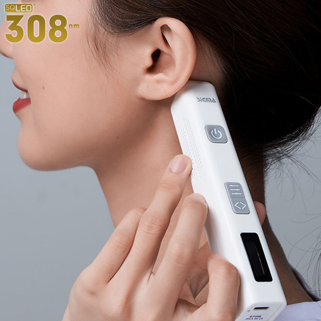 Powerful 308nm Excimer Laser UVB Phototherapy Equipment LED UV Light Therapy Machine for Vitiligo Psoriasis