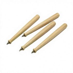1.0MM Ballpoint <b>Pen</b> ECO Creativity Wooden <b>Pen</b> Body Baseball-shaped <b>Pen</b> Enterprise Customized LOGO Festival Gifts - Product Image 1