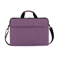 Sacoche pour ordinateur portable en nylon de grande capacité avec logo personnalisé, sacoche étanche pour ordinateur professionnel avec poignée pour ordinateur portable