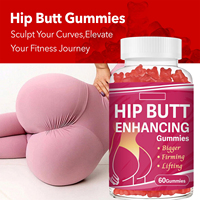 Pilules de renforcement naturel à base d'extraits végétaux pour l'augmentation des fesses et des hanches, effet BBL