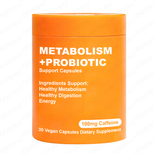 Capsules OEM à succès pour le métabolisme avec probiotiques : favorisent le métabolisme, <span class=keywords><strong>la</strong></span> gestion du <span class=keywords><strong>poids</strong></span>, 60 gélules pour <span class=keywords><strong>la</strong></span> purification intestinale et <span class=keywords><strong>la</strong></span> digestion. - Product Image 1