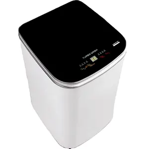 mini vollautomatische waschmaschine für gehärtetes glas mit top-load 2,8 kg 200 w 700 u/min.