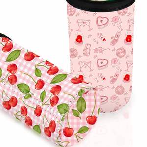 Refroidisseur de canettes promotionnel personnalisé avec logo, pliable, réutilisable, en néoprène isolé, 12 oz, mince, pour boissons énergisantes - Product Image 3