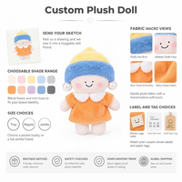 OEM ODM Personnalisé Coussin en peluche et coussin décoratif en tissu écologique, figurine en peluche douce rembourrée, mascotte de marque, coton PP, polyester