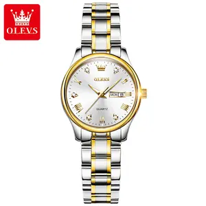Olevs 5563 Wholesale Factory Custom Fashion Wrist Luxury Cheap Prices Low MOQ Clock For LoverBrand Hand Women's Quartz Watches
