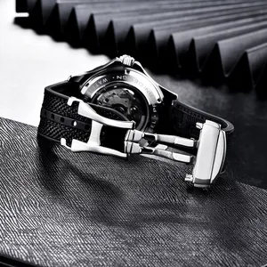 PAGANI DESIGN 1667 Commandant <span class=keywords><strong>007</strong></span> Hommes Montres Mécaniques 2020 Top Marque De Luxe Automatique Hommes 100M Sport Étanche Montre relogio - Product Image 6