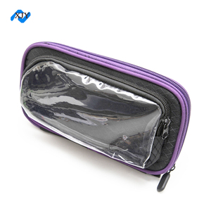 Organisateur de banque d'alimentation transparent-Sac de rangement étanche en PVC pour piles externes et équipement Lavalier-étui uniquement - Product Image 4