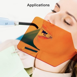Handheld Dental Shade Board with Safety Eye Protector Shield Plate Multi-Purpose <b>Teeth</b> <b>Whitening</b> Lamp for Dentistry Lab - Product Image 5