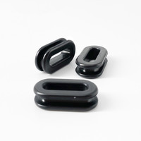 Passe-câble en silicone antistatique transparent de 6 mm, conique, en caoutchouc, fabriqué en Chine