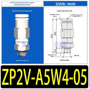วาล์วตรวจสอบความปลอดภัยแบบทางเดียวชนิดสุญญากาศ 220V 1กก. ZP2V-A5/A8-A01/B5-03 สำหรับเครื่องจับยึด ผลิตในจีน รับประกัน 3 เดือน - Product Image 6