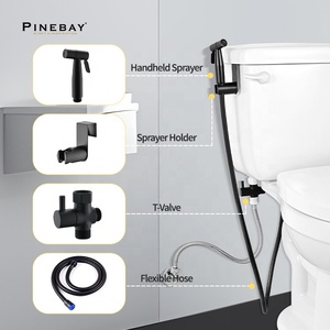PINEBAY из нержавеющей стали, черный матовый, для туалетного биде - Product Image 2