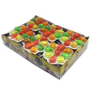 Ingrosso budino di frutta Halal a forma di pavone gelatina di frutta aromatizzata caramella di gelatina morbida - Product Image 6