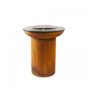 Barbecue Brazier en Acier Corten de Style Moderne, Robuste, pour Extérieur, à Bois, avec <span class=keywords><strong>Plancha</strong></span> - Product Image 3